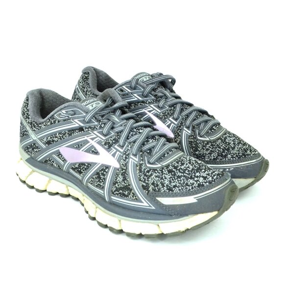 Brooks GTS 17 Women's Size 8 Gray Fabric Athletic Running Sneakers - Picture 2 of 10
